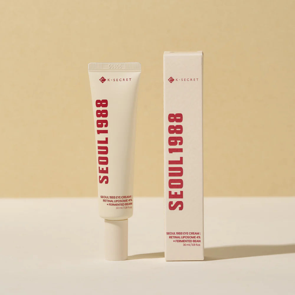[K-SECRET] SEOUL 1988 Eye Cream : Retinal Liposome 4% + Fermented Bean 30ML