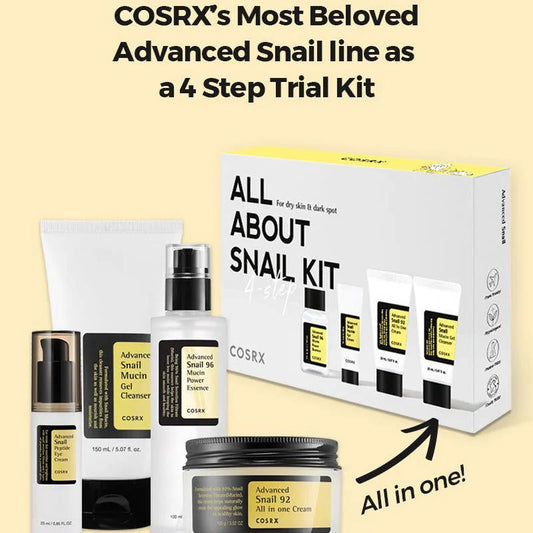 [COSRX] All About Snail Kit 4-step