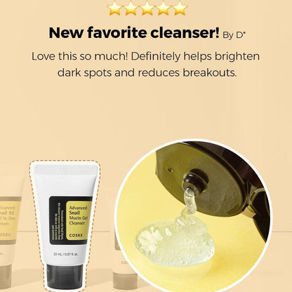 [COSRX] All About Snail Kit 4-step