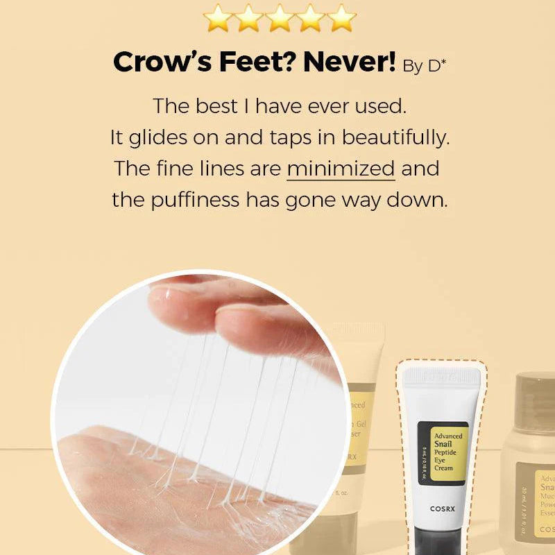 [COSRX] All About Snail Kit 4-step