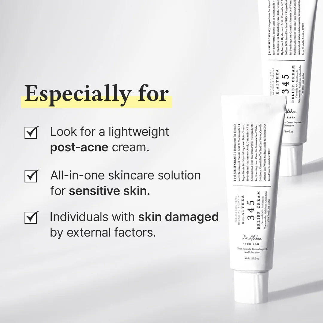 [DR. ALTHEA] 345 Relief Cream 50ML