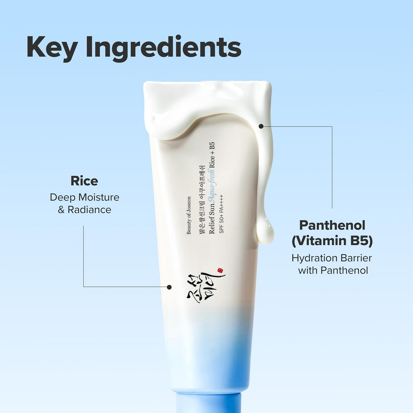 [BEAUTY OF JOSEON] Relief Sun Aqua-Fresh: Rice + B5 SPF 50+ PA++++ 50ml