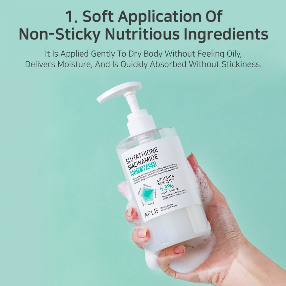 [APLB] Glutathione Niacinamide Body Wash 300ML