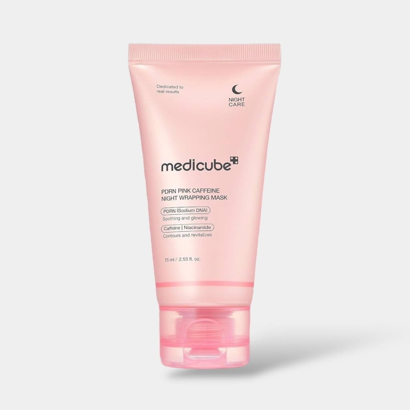 [MEDICUBE] PDRN Pink Caffeine Night Wrapping Mask 75ML