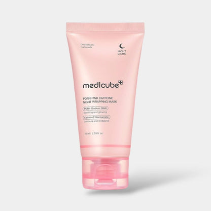 [MEDICUBE] PDRN Pink Caffeine Night Wrapping Mask 75ML