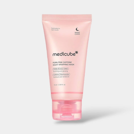 [MEDICUBE] PDRN Pink Caffeine Night Wrapping Mask 75ML