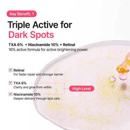 [PURITO SEOUL] TXA 6 Niacinamide 10 Retinal Serum 30ml