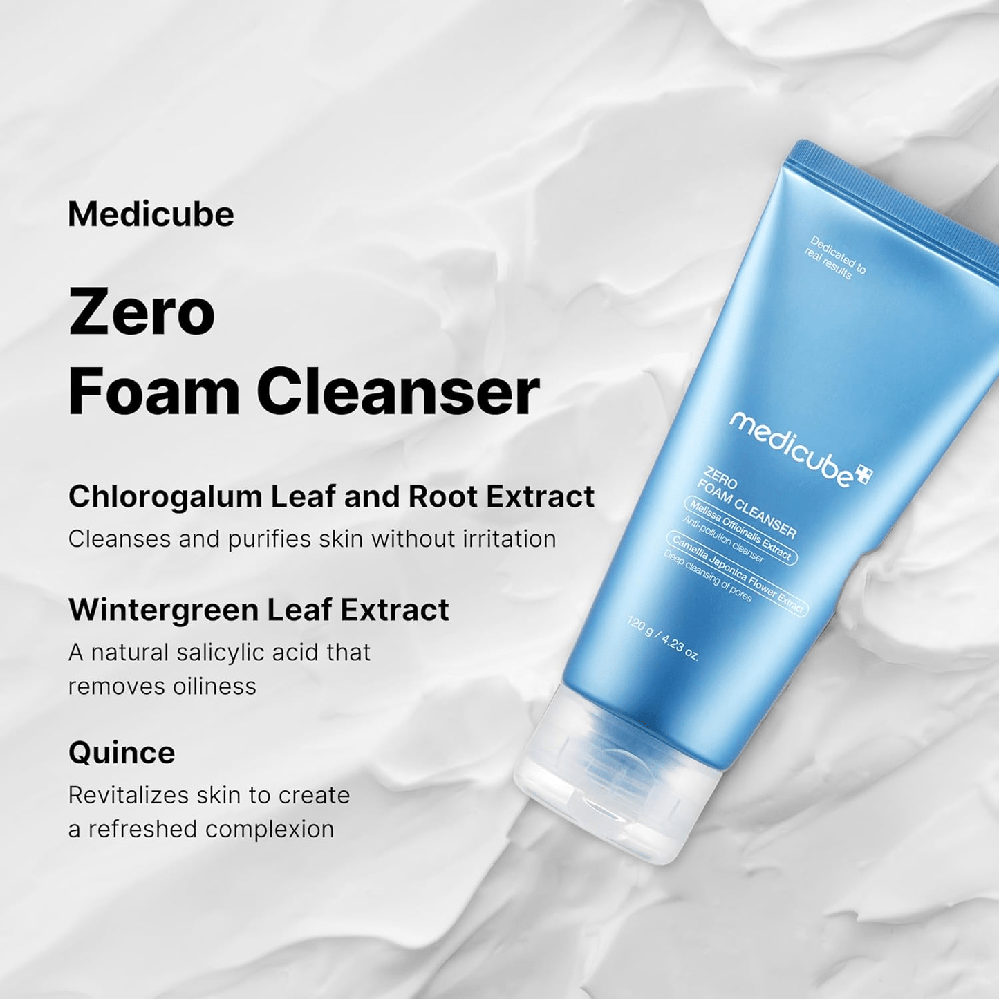 [MEDICUBE] Zero Foam Cleanser 120ml