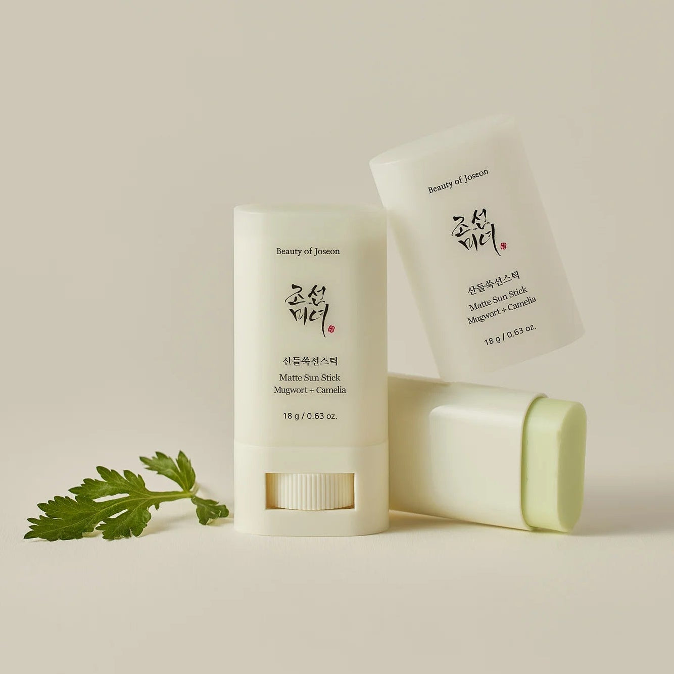 [BEAUTY OF JOSEON] Matte sun stick : Mugwort + Camilia 18g