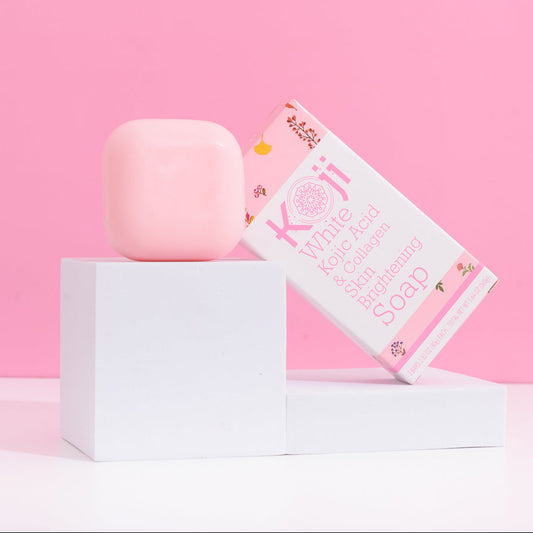 [KOJI WHITE] Kojic Acid & Collagen Skin Brightening Soap 80g*2