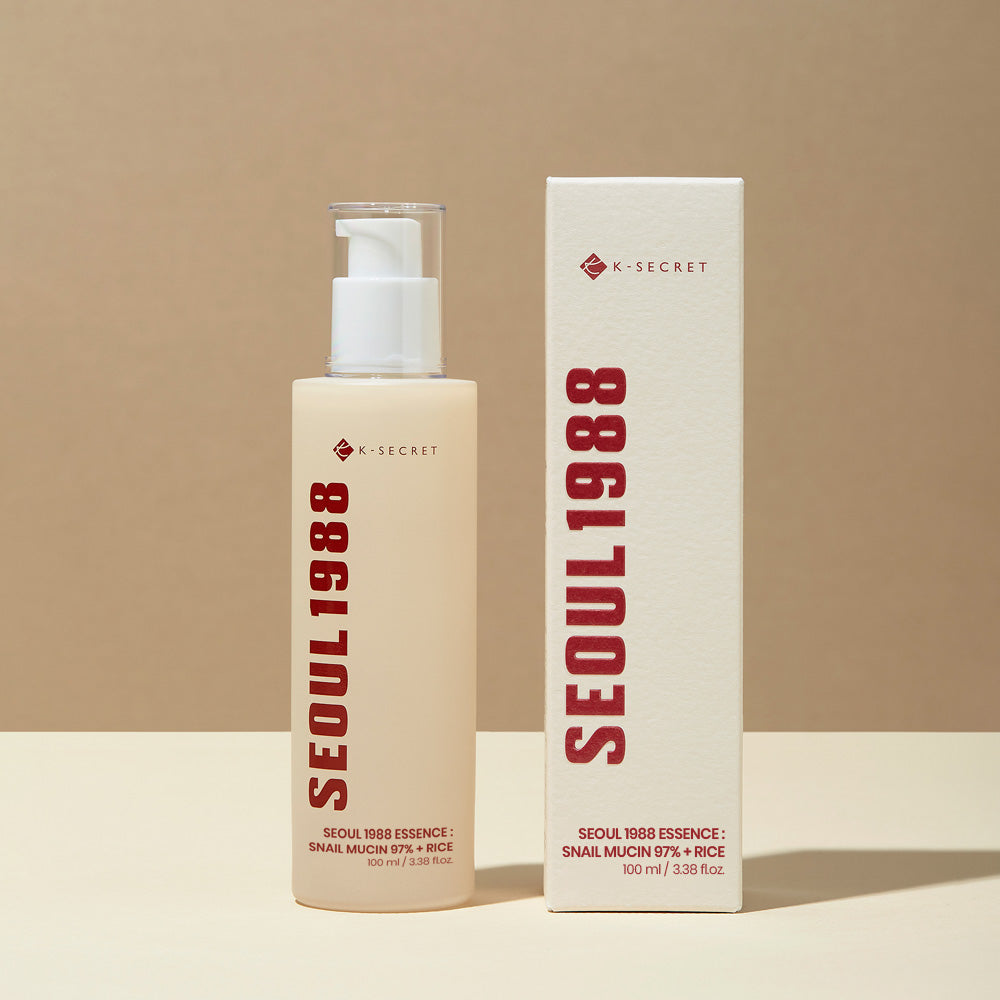 [K-SECRET] SEOUL 1988 Essence : Snail Mucin 97% + Rice 100ML