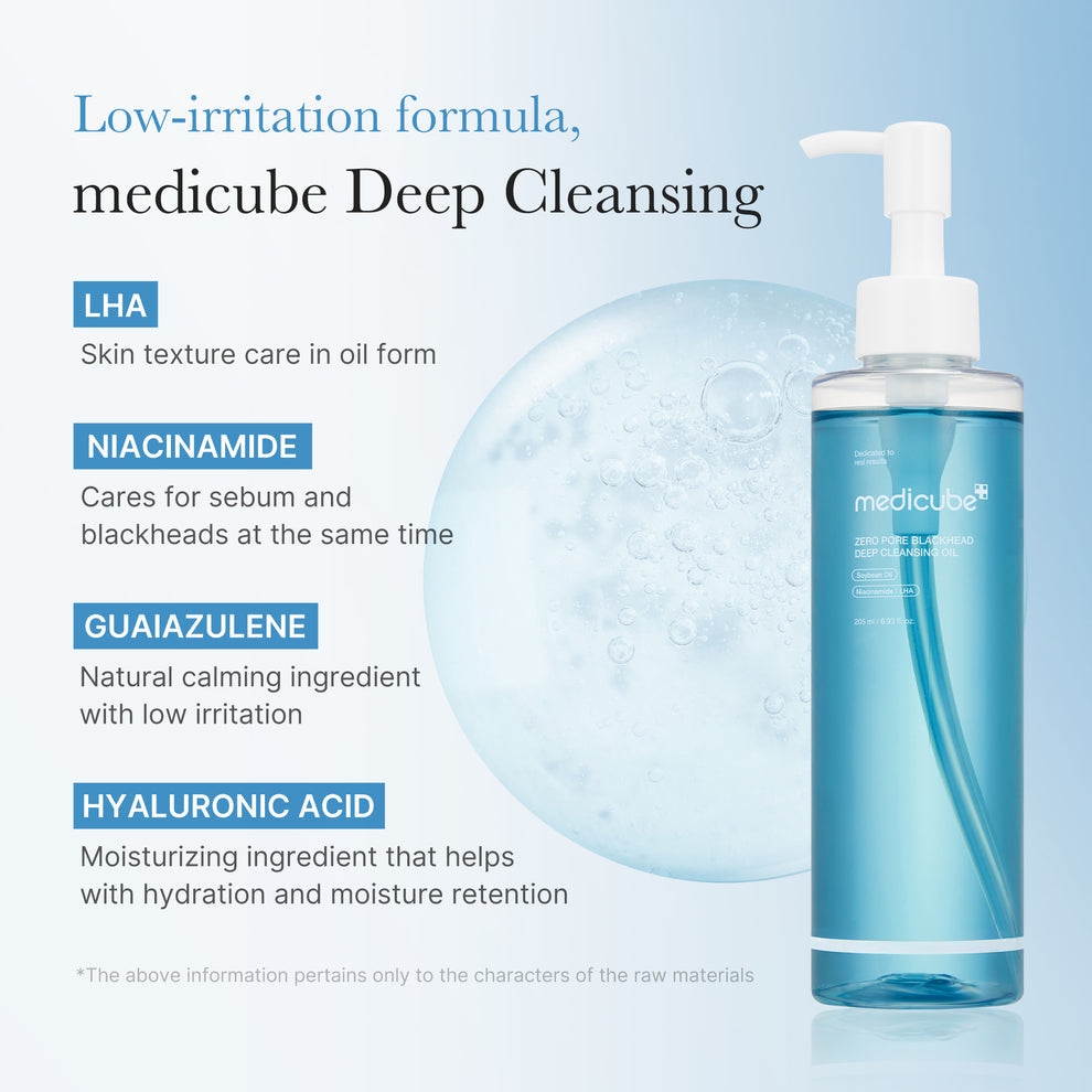 [MEDICUBE] Zero Pore Blackhead Cleansing Oil 250ml