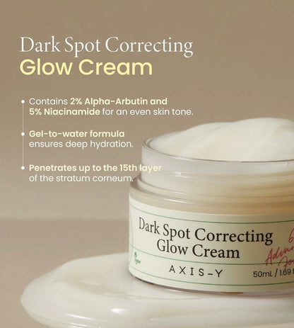 [AXIS-Y] Dark Spot Correcting Glow Cream 50ML