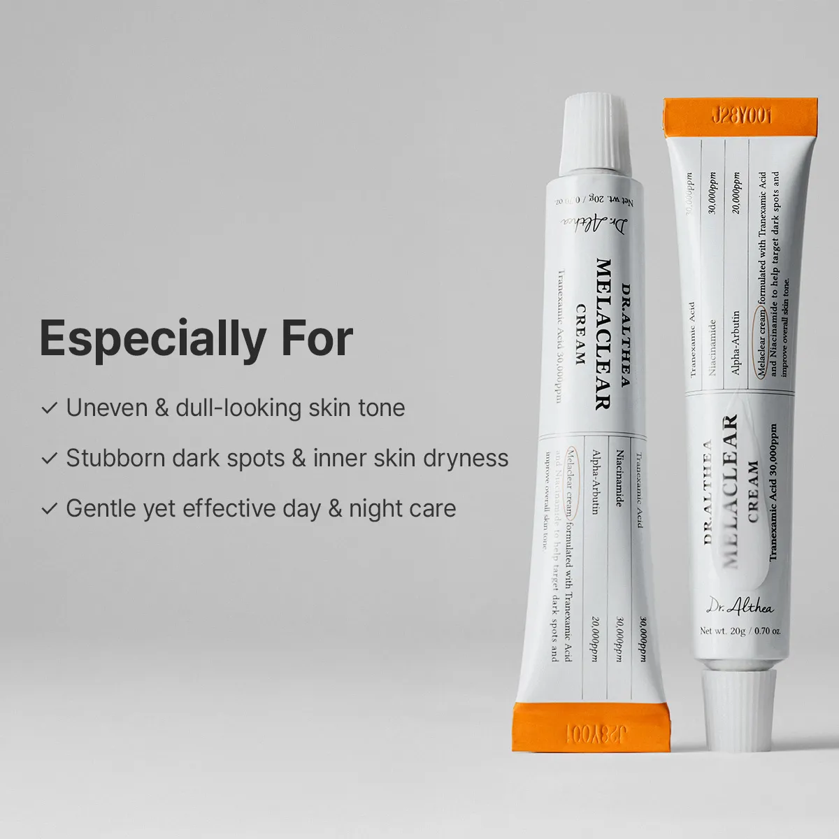 [DR ALTHEA] Melaclear Cream 20g