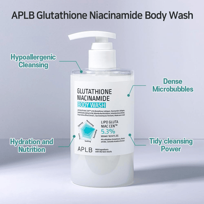 [APLB] Glutathione Niacinamide Body Wash 300ML