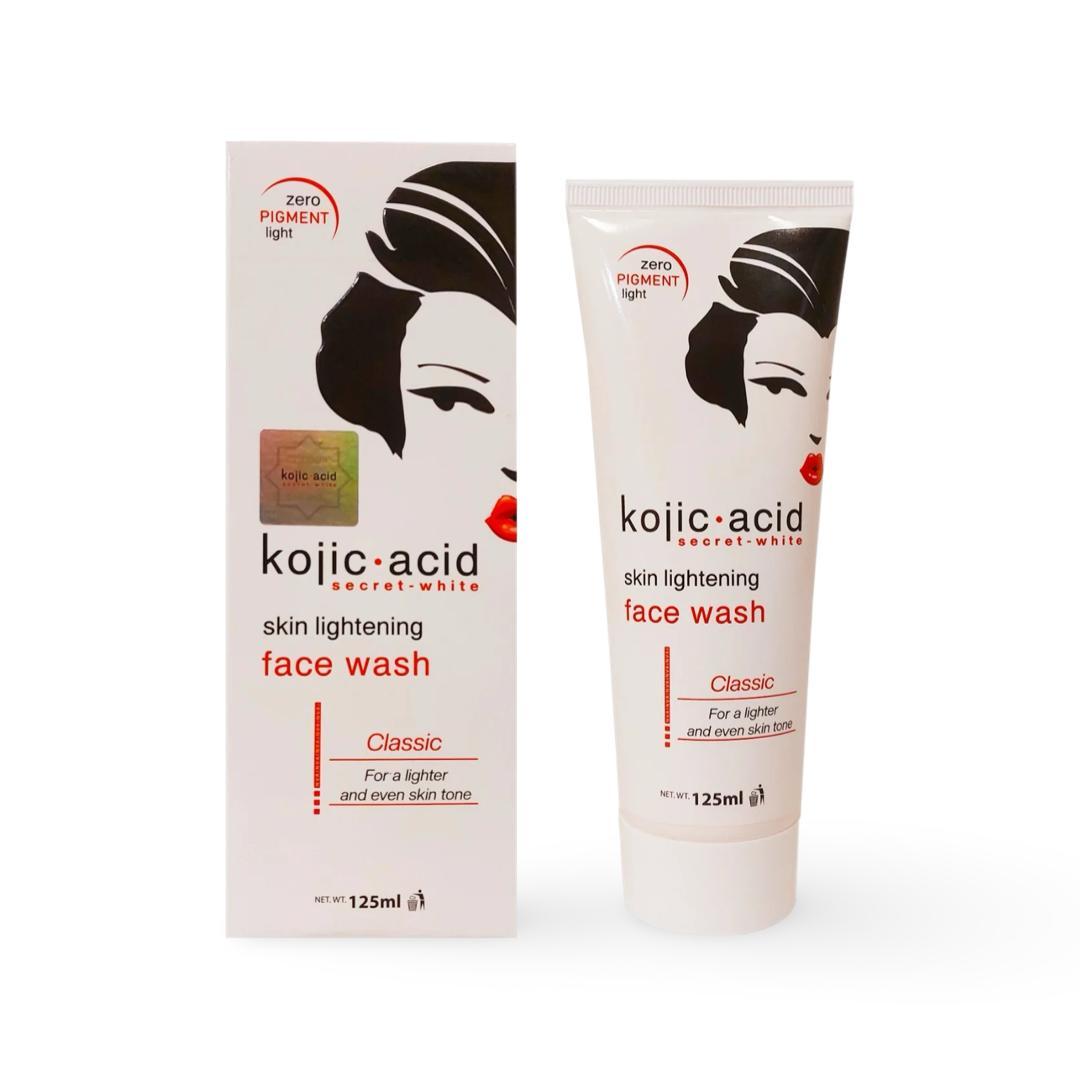 [SECRET WHITE] Kojic Acid Skin Lightening Face Wash 125ml