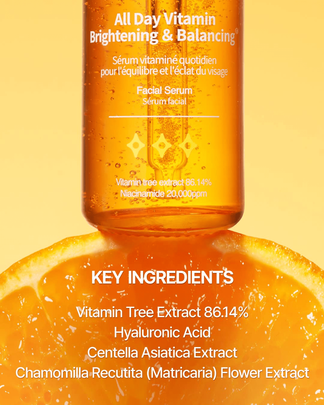 [JUMISO] All Day Vitamin Brightening & Balancing Facial Serum 50ml