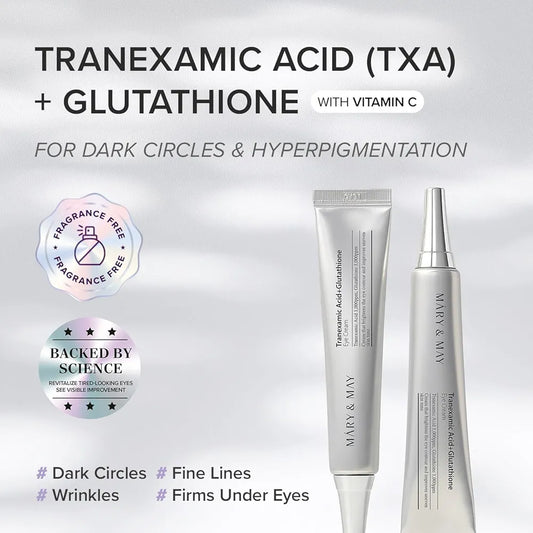 [MARY & MAY] Tranexamic Acid + Glutathione Eye Cream 30ML