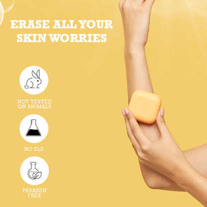 [KOJI WHITE] Kojic Acid & Vitamin C Skin Brightening Soap 80g*2