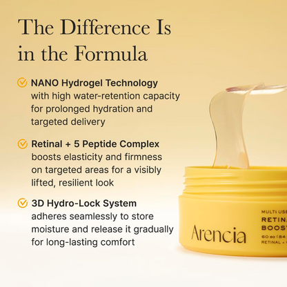 [ARENCIA] Retinal Boosting Eye Mask 60 Patches