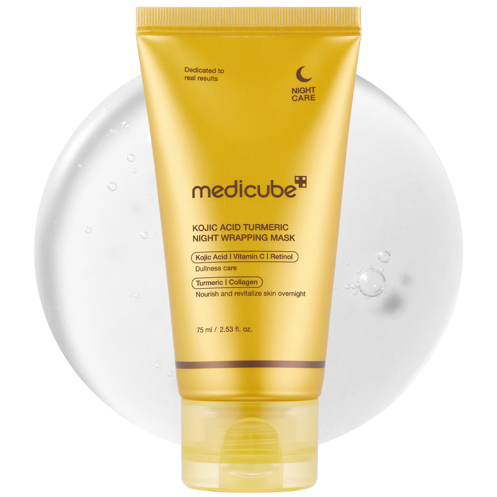 [MEDICUBE] Kojic Acid Turmeric Night Wrapping Mask 75ml