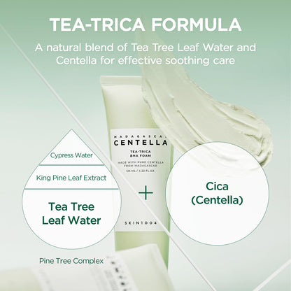 [SKIN1004] Madagascar Centella Tea-Trica BHA Foam 125ml
