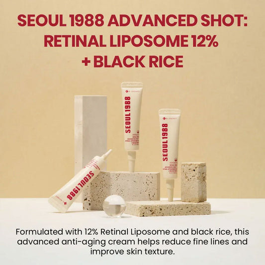 [K-SECRET] SEOUL 1988 Advanced Shot : Retinal Liposome 12% + Black Rice 15ml