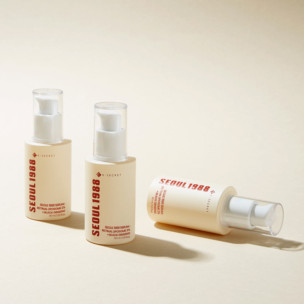 [K-SECRET] SEOUL 1988 Serum : Retinal Liposome 2% + Black Ginseng 30ML