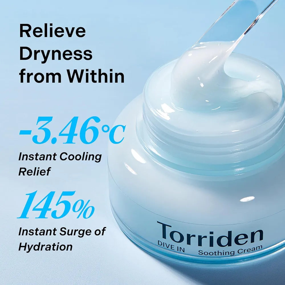 [TORRIDEN] DIVE-IN Low Molecular Hyaluronic Acid Soothing Cream 100ML