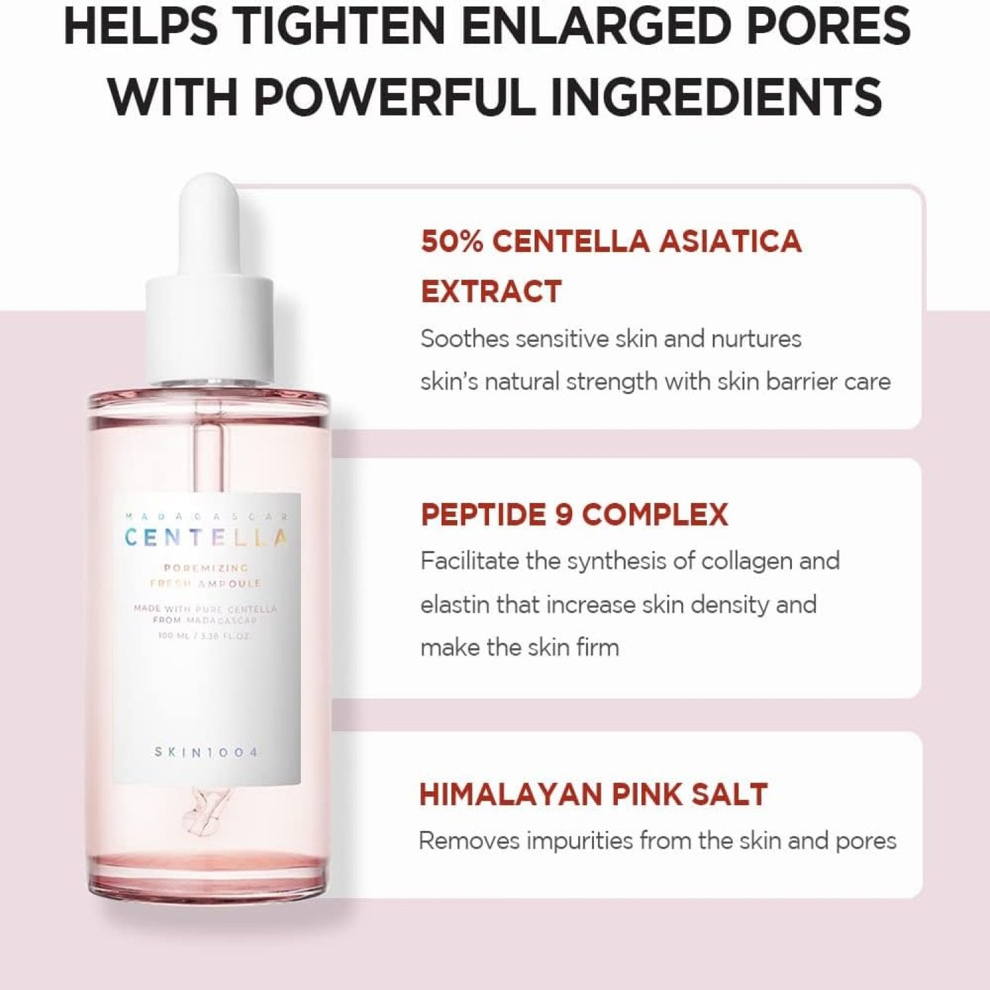 [SKIN1004] Madagascar Centella Poremizing Fresh Ampoule 50ML