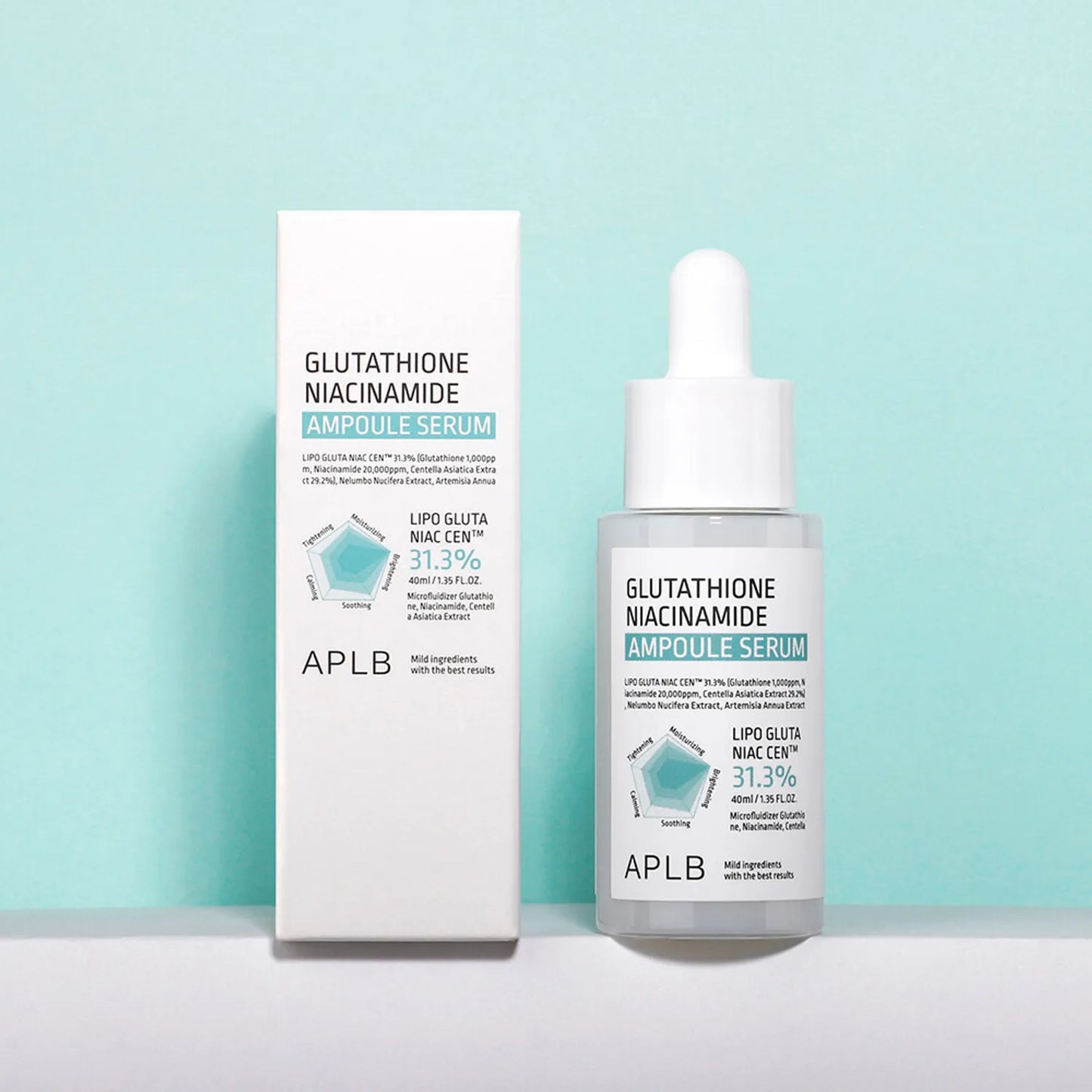 [APLB] Glutathione Niacinamide Ampoule Serum 40ML