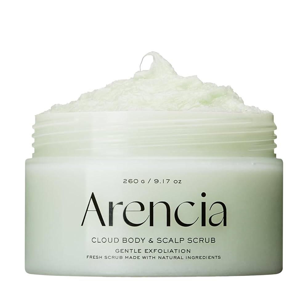 [ARENCIA] Cloud Body & Scalp Scrub Geranium & Primrose 260g