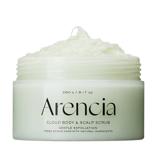 [ARENCIA] Cloud Body & Scalp Scrub Geranium & Primrose 260g