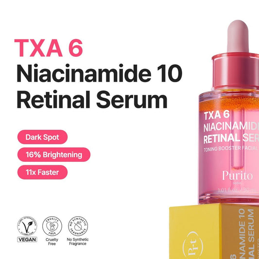 [PURITO SEOUL] TXA 6 Niacinamide 10 Retinal Serum 30ml
