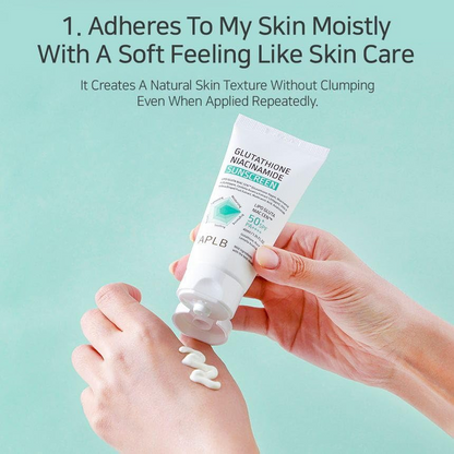 [APLB] Glutathione Niacinamide Sunscreen SPF50+ PA+++ 40ml