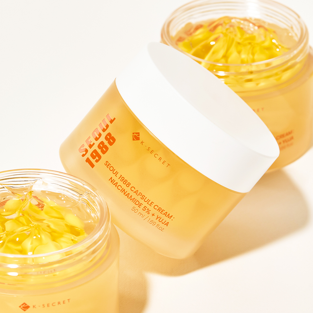 [K-SECRET] SEOUL 1988 Capsule Cream : Niacinamide 5% + Yuja 50ml