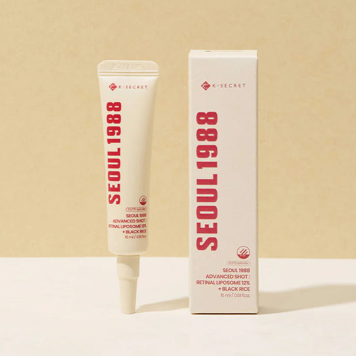 [K-SECRET] SEOUL 1988 Advanced Shot : Retinal Liposome 12% + Black Rice 15ml