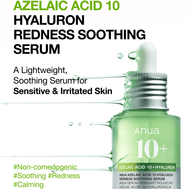 [ANUA] Azelaic Acid 10 Hyaluron Redness Soothing Serum 30ML