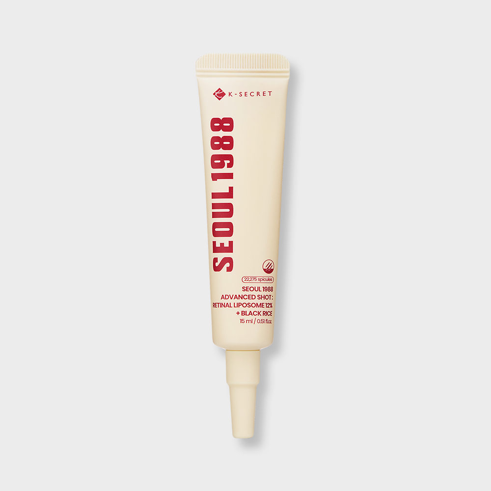 [K-SECRET] SEOUL 1988 Advanced Shot : Retinal Liposome 12% + Black Rice 15ml