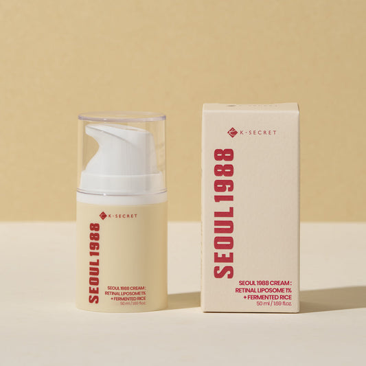 [K-SECRET] SEOUL 1988 Cream : Retinal Liposome 1% + Fermented Rice 50ML