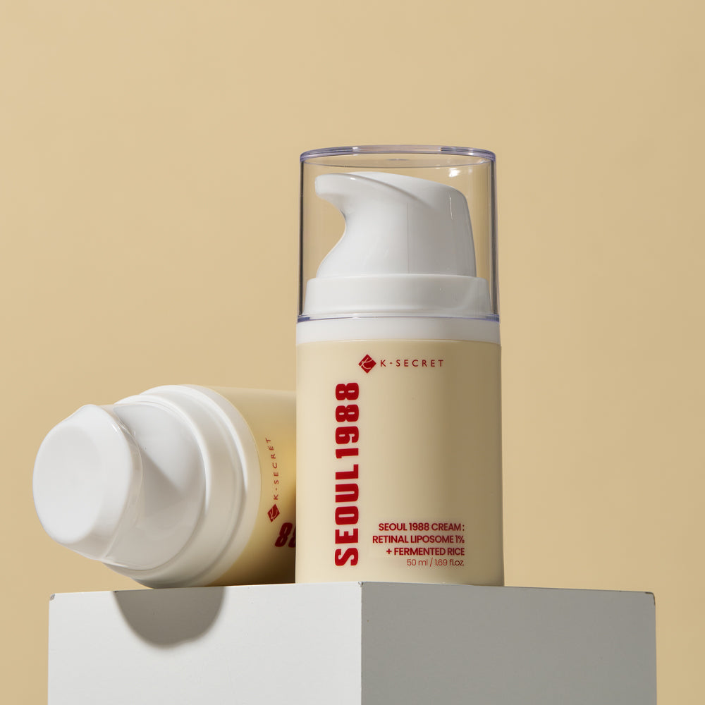 [K-SECRET] SEOUL 1988 Cream : Retinal Liposome 1% + Fermented Rice 50ML