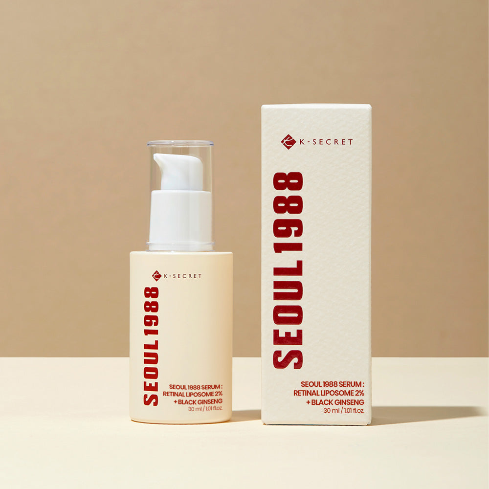 [K-SECRET] SEOUL 1988 Serum : Retinal Liposome 2% + Black Ginseng 30ML