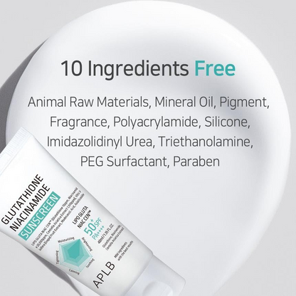 [APLB] Glutathione Niacinamide Sunscreen SPF50+ PA+++ 40ml