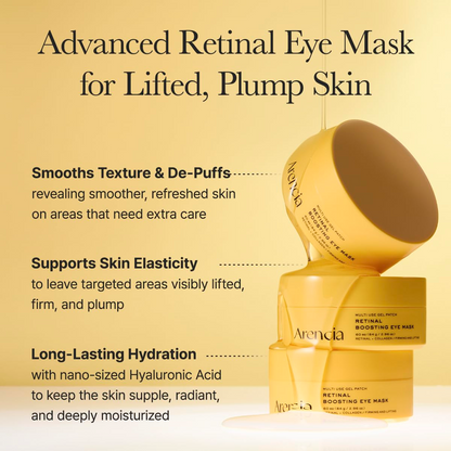 [ARENCIA] Retinal Boosting Eye Mask 60 Patches
