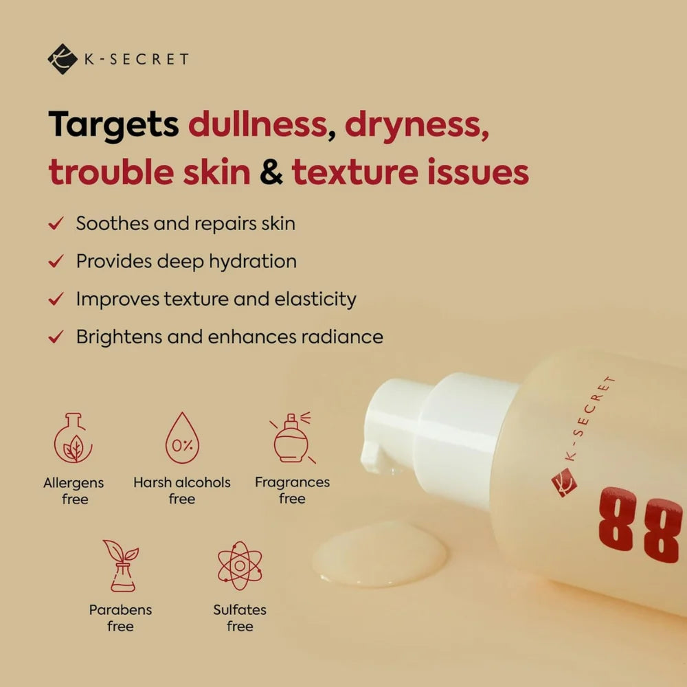 [K-SECRET] SEOUL 1988 Essence : Snail Mucin 97% + Rice 100ML